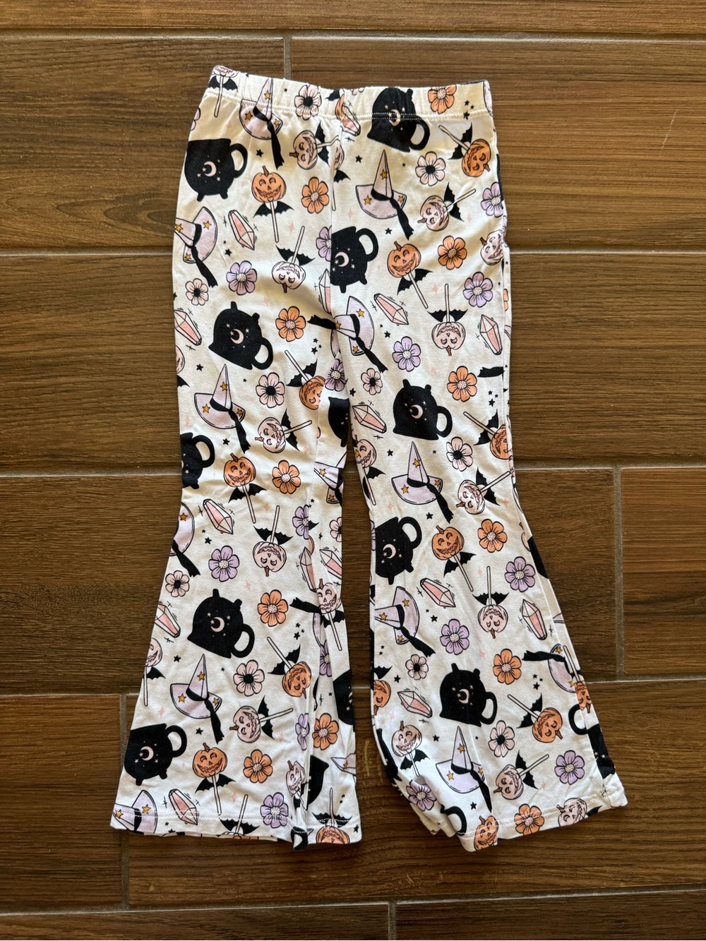 In My Jammers Halloween Whimsical Witch Flare Pants 3T